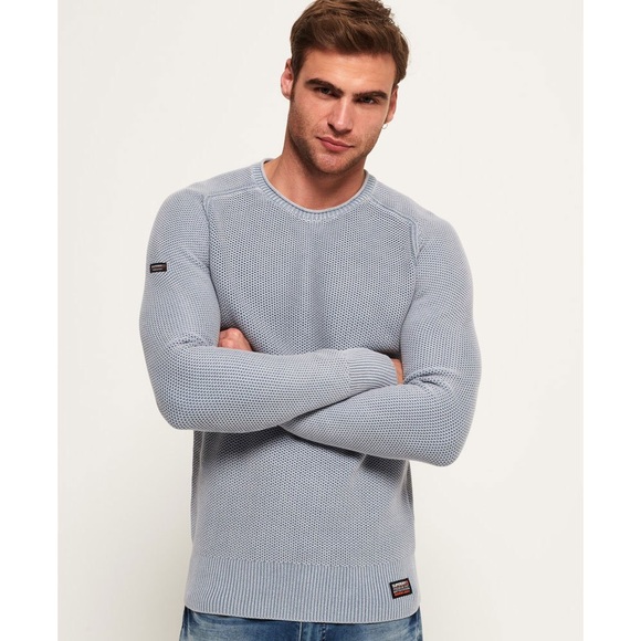 Superdry Garment Dye L.A. Textured Crew Size L - Picture 1 of 13